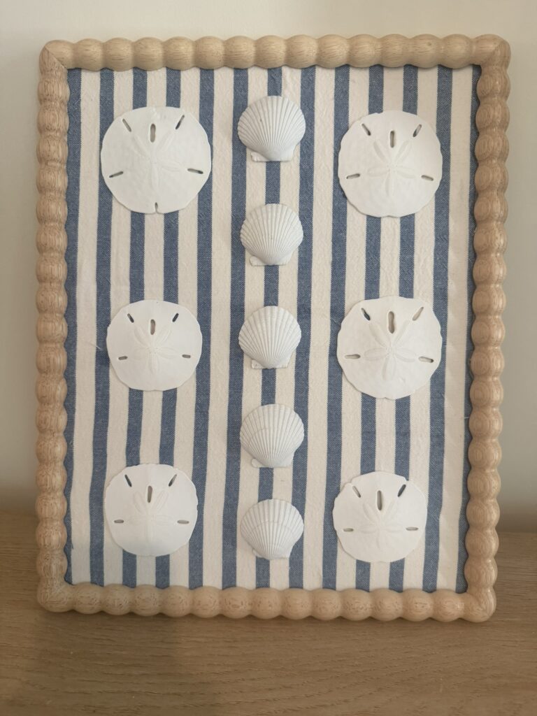 Coastal Collection on Blue Ticking Stripe